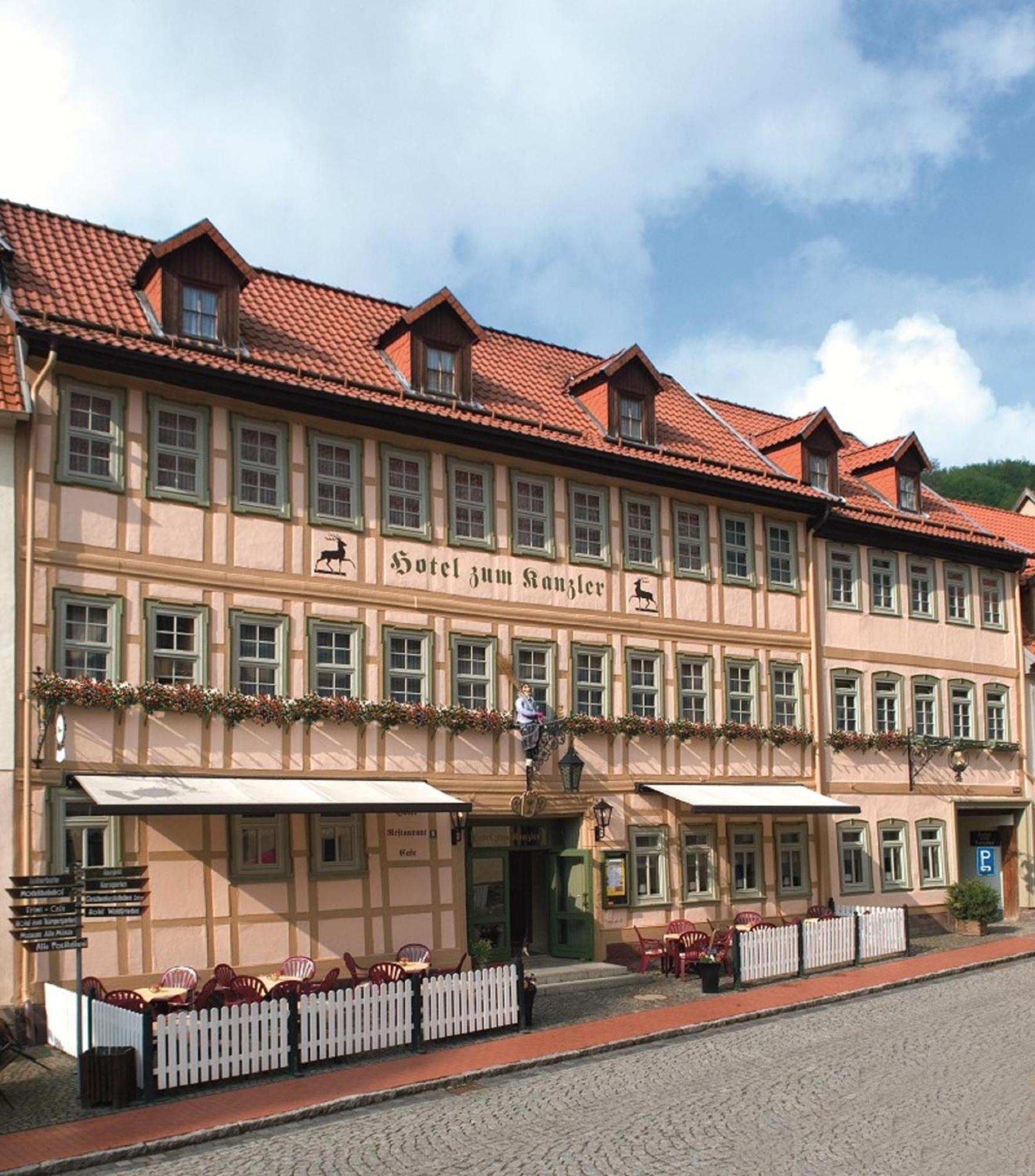 Hotel Zum Kanzler Stolberg  Bagian luar foto