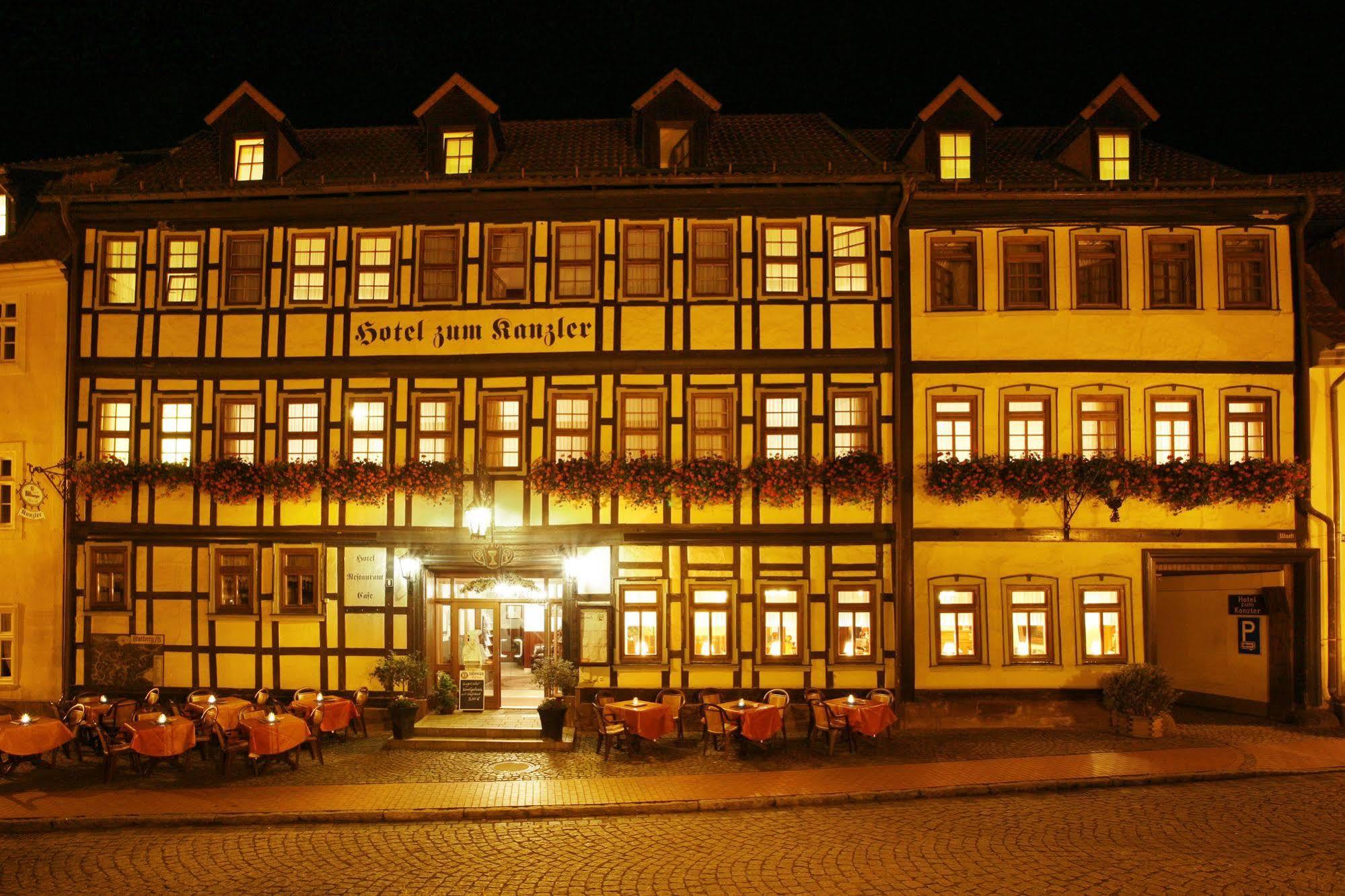 Hotel Zum Kanzler Stolberg  Bagian luar foto
