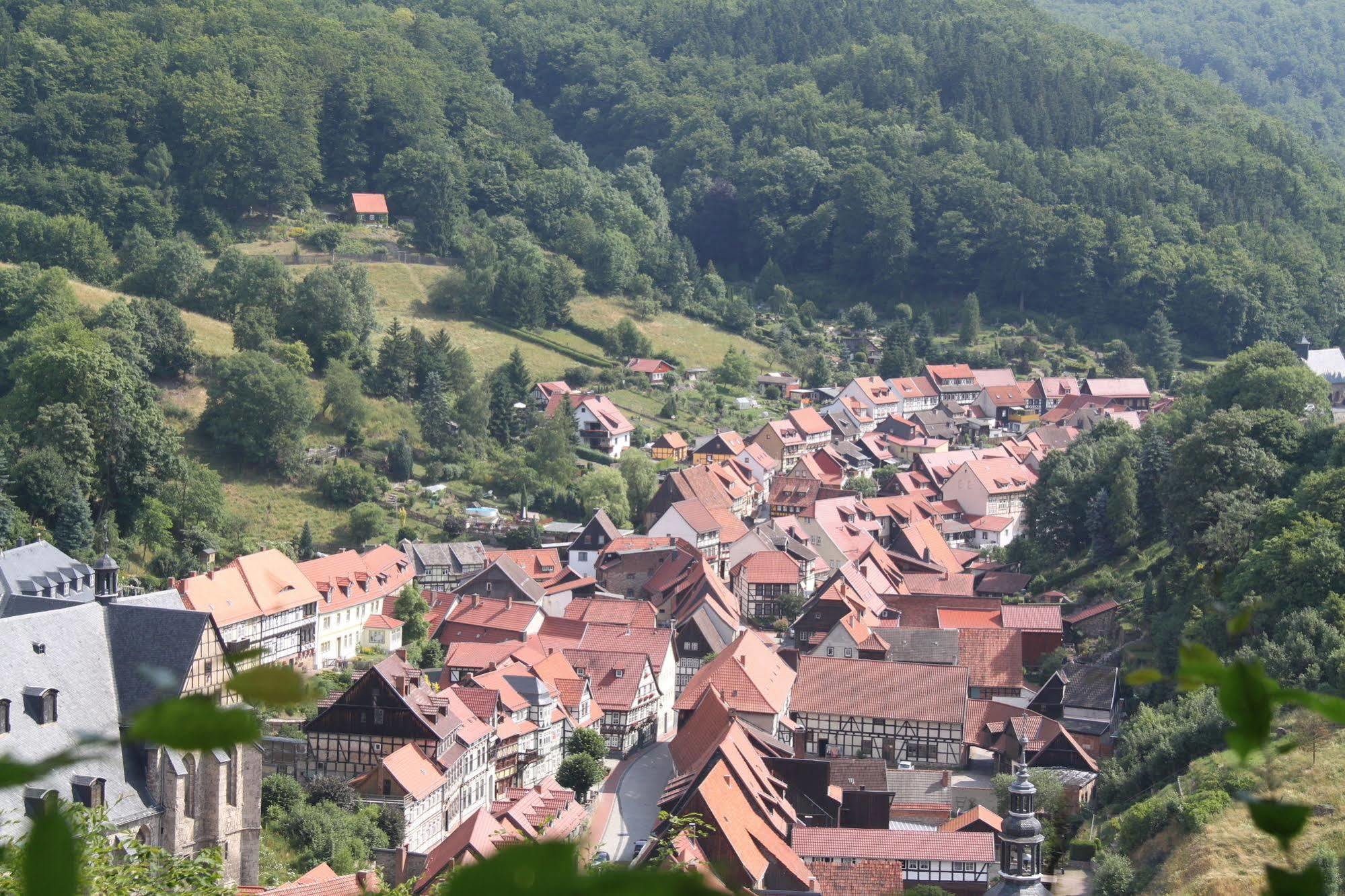 Hotel Zum Kanzler Stolberg  Bagian luar foto