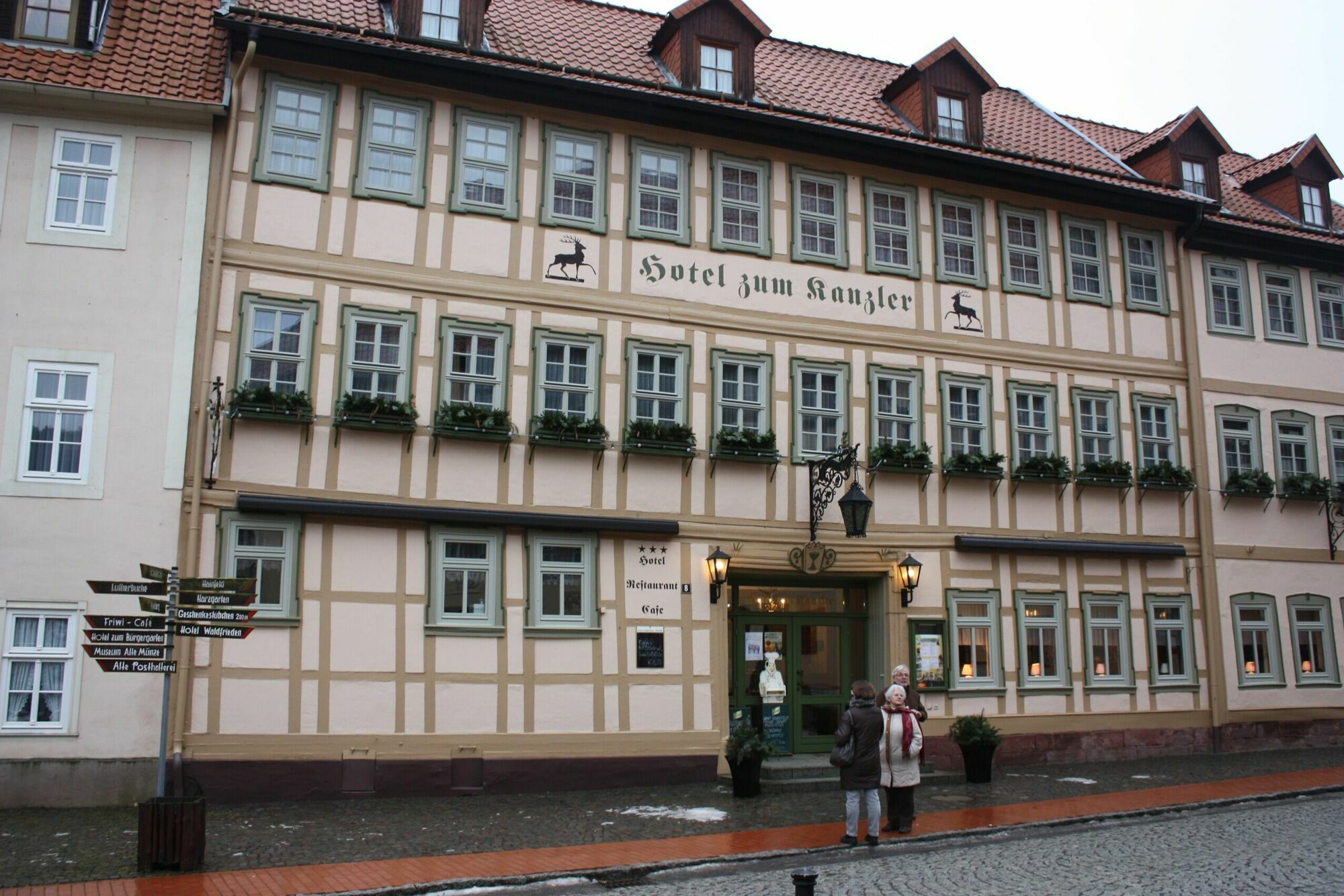 Hotel Zum Kanzler Stolberg  Bagian luar foto